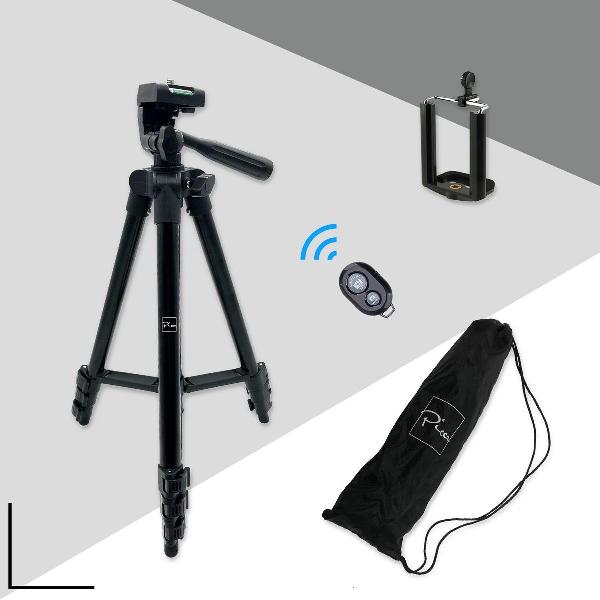 Picca Camera statief voor spiegelreflexcamera en telefoon – 102 cm