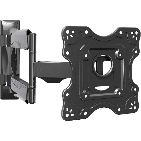 Invision® TV Muurbeugel | Geschikt voor 26-42 Inch tot 40 kg | Draai- en kantelbaar | Muur steun ophang beugel | Wandbeugel kantelbaar | Geschikt voor elk merk