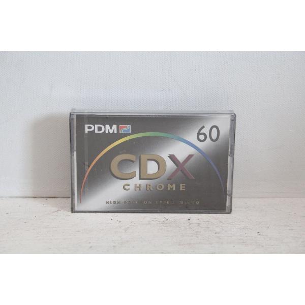 PDM Cassette - CDX Chrome 60min