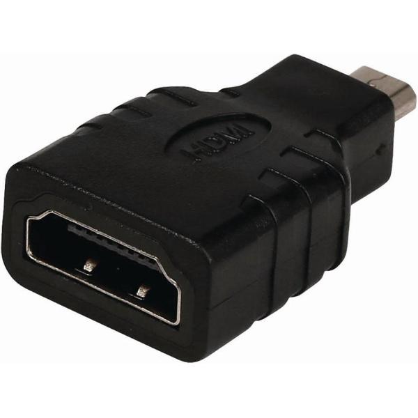 HDMI™-Adapter | HDMI™-microconnector - HDMI™ Female | Zwart