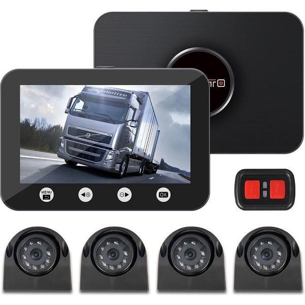 Motocam C4.3 4CH VGA vrachtwagen dashcam
