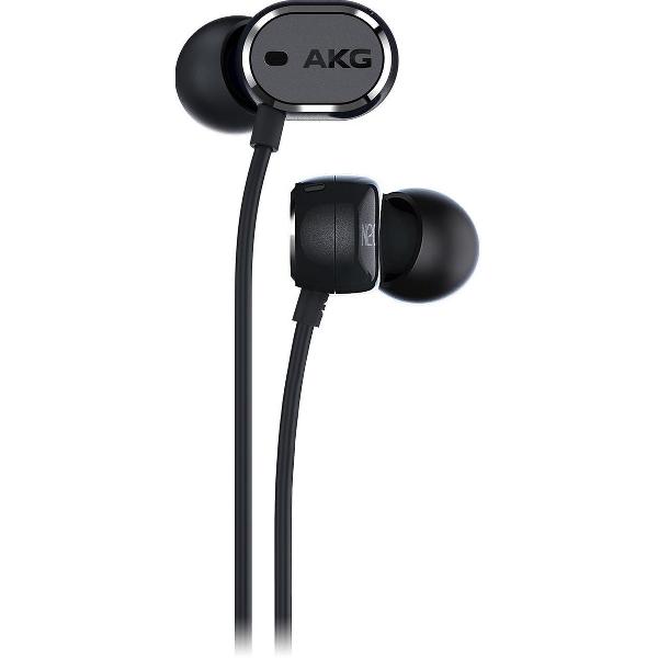 Aktie - AKG N20NC - In-Ear Canal Headphones - Active Noise Cancelling - 3-Button Remote - Zwart