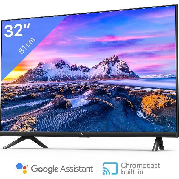 Xiaomi Mi Smart TV P1 (2021) – Televisie – LED – 32 Inch – HD Ready – New Frameless Design - Android 9.0 – Google Assistant – Ingebouwde Chromecast – 3 HDMI – 2 USB