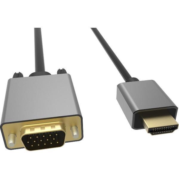 SBVR HVK1 | HDMI naar VGA Kabel en omvormer in één | Full HD | 1920p@60Hz | Mannelijk - Mannelijk | 1.8 meter