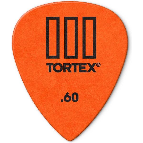 Dunlop Tortex III Pick 0.60 mm 6-pack plectrum