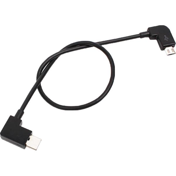 30cm Micro USB naar USB-C / Type-C converteren Data kabel Connector voor DJI MAVIC PRO & VONK afstandsbediening Smartphones Tablets