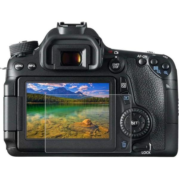 PULUZ 2.5D 9H gehard glasfolie voor Canon 650D, compatibel met 80D / 70D / 77D (9000D) / 800D (X9I) / 700D (X7I) / 750D (X8I) / 760D (8000D) / XC10 / XC15 / 7D2, Pentax Q1 / K-S1 / Q10 / Q7, Panasonic ZS35, Nikon V1