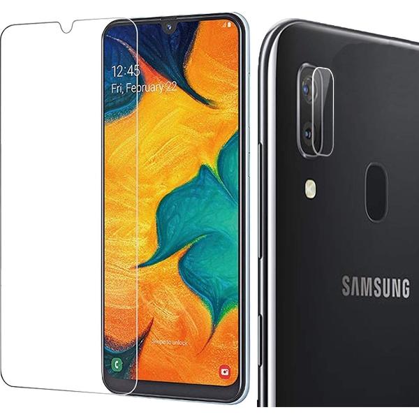 Samsung A30 Screenprotector - Samsung Galaxy A30 Screen Protector Glas en Samsung A30 Screenprotector Camera