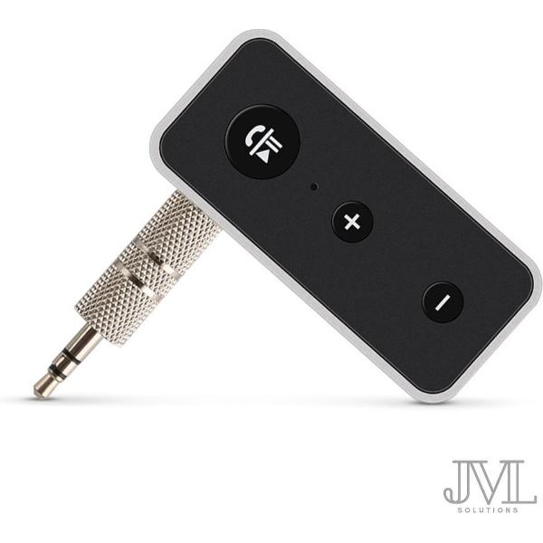 JML Bluetooth Receiver - BT 5.0 - 3.5MM AUX - Bluetooth Ontvanger - Handsfree Bellen - Bluetooth Audio Receiver - Bluetooth via AUX - Auto - Thuis