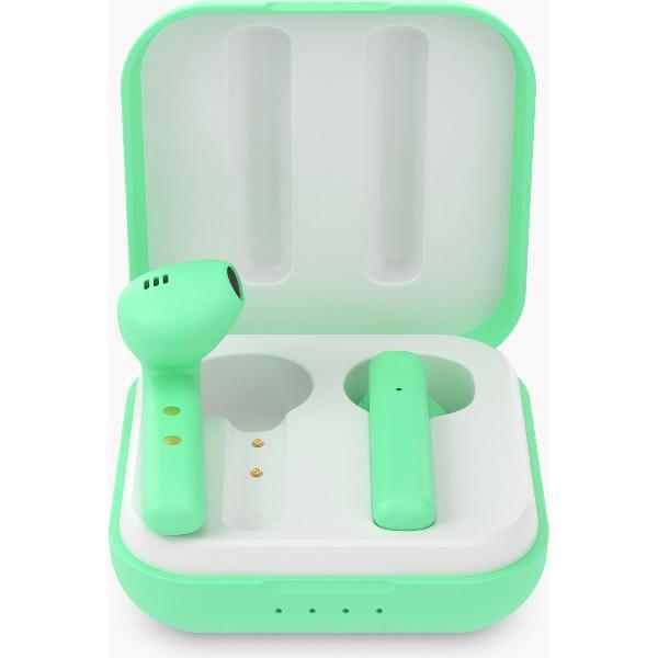 LEDWOOD - bluetooth oortjes - earpods – earbuds - LD M1011 TWS BT 5.0 - Groen