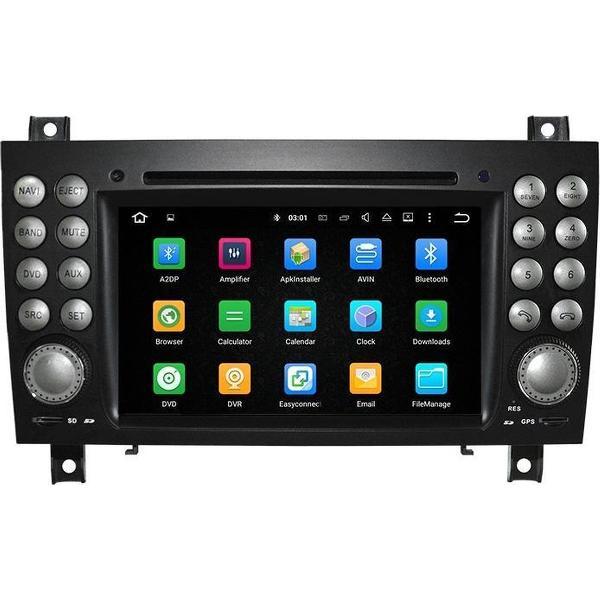 Radio navigatie Mercedes SLK 2004-2011 android 10 dvd carkit 64GB ook voor iphone