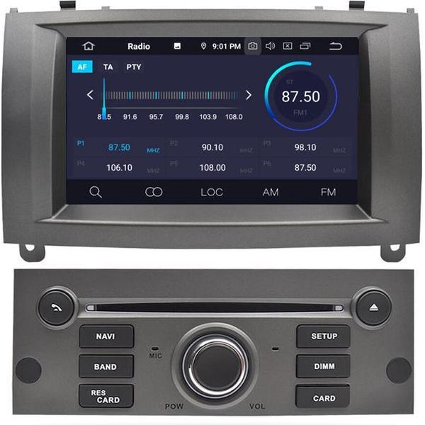 Navigatie Peugeot 407 2004-2011 dvd carkit android 10 usb 64 gb