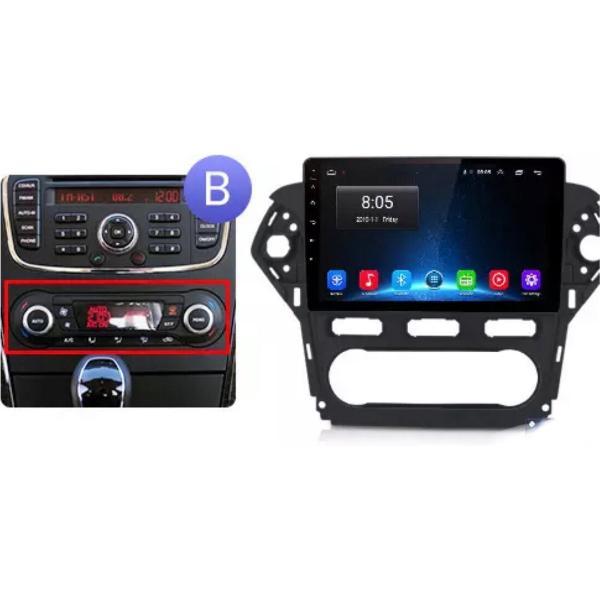 Ford Mondeo MK4 2008-2014 Android 10 navigatie en multimediasysteem autoradio 8core Bluetooth USB 4G WiFi 2+32GB