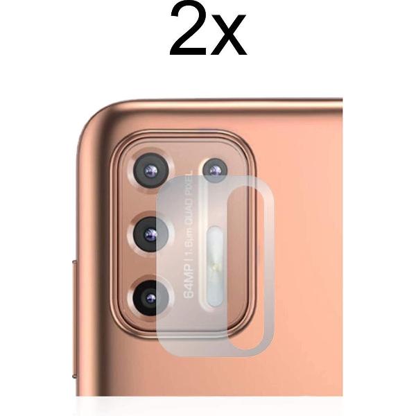 Motorola G9 Plus Screen Protector - Beschermfolie Camera Lens Screenprotector - 2x
