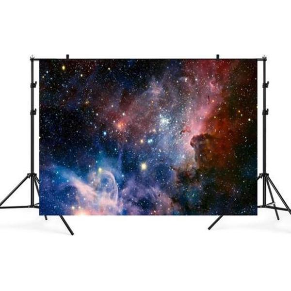 2.1mx 1.5m Zwart Gat Sterrenhemel Themafeest Kinderstudio Fotografie Achtergronddoek (TK11)