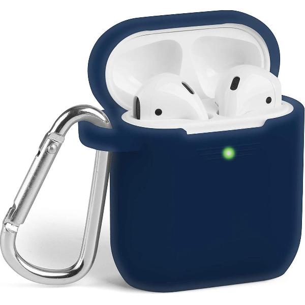 Siliconen Case AirPods 1 en 2 Blauw