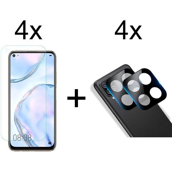 Huawei P40 Lite screenprotector 4 stuks - Huawei P40 Lite camera screenprotector - 4 stuks