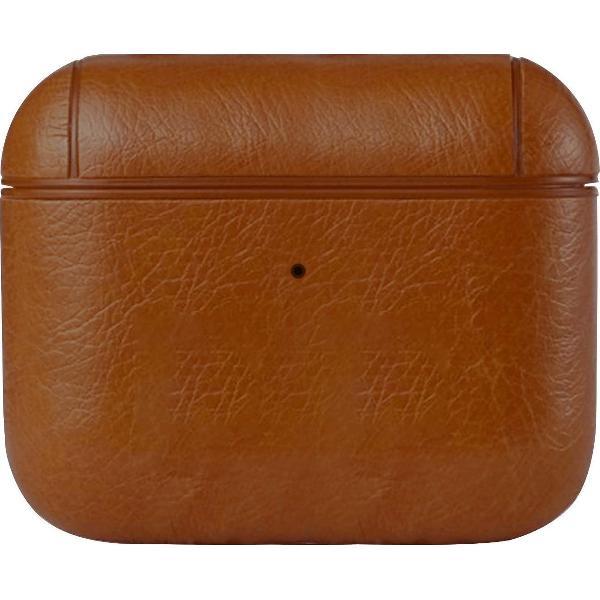 Apple AirPod Pro case - Lederlook - Donkerbruin