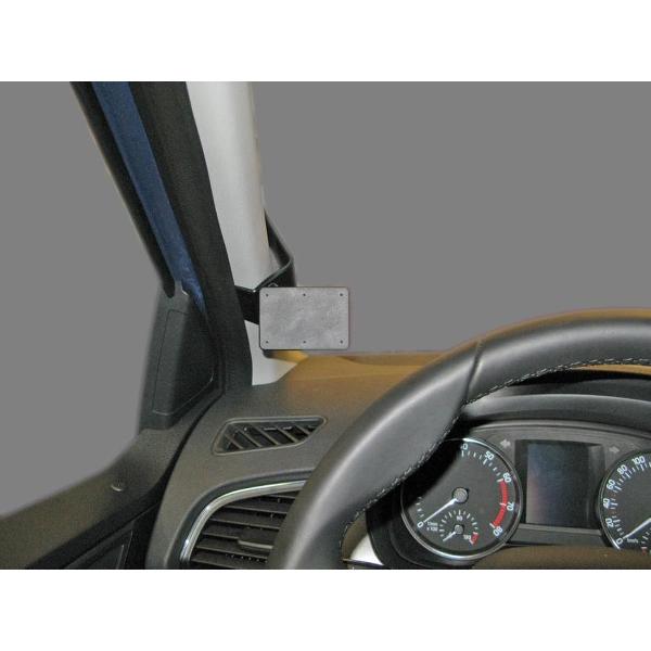 Brodit dashmount Pro Clip links gemonteerd voor Skoda Fabia 15-15