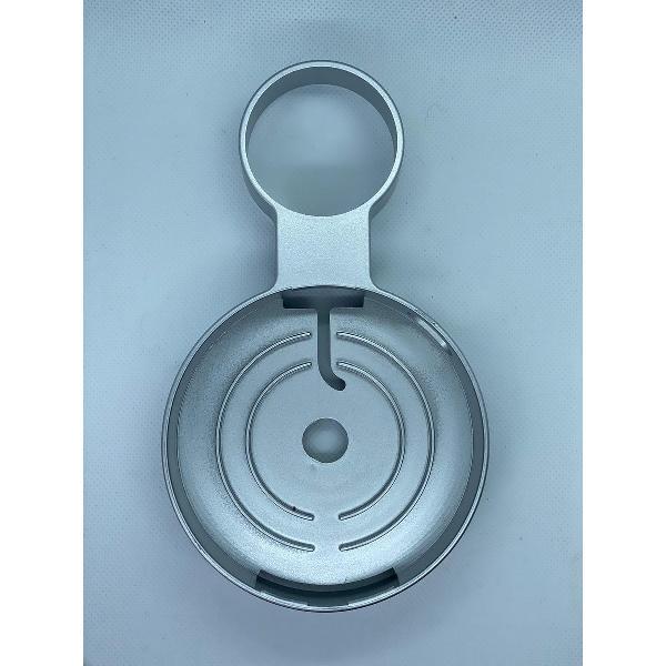 Domotiq - Google Home Mini Houder voor in Stopcontact - Google Home Mini Wandhouder - Zilver