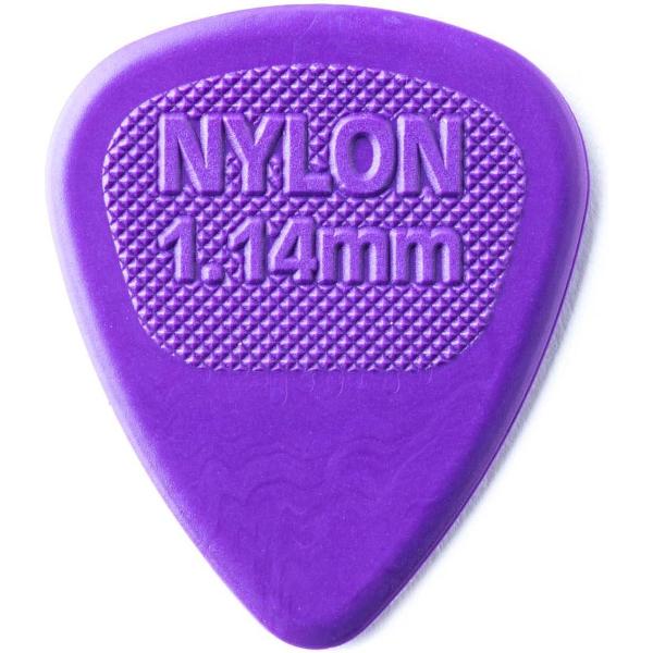 Dunlop Nylon Midi Standaard Pick 6-Pack 1.14 mm Plectrum