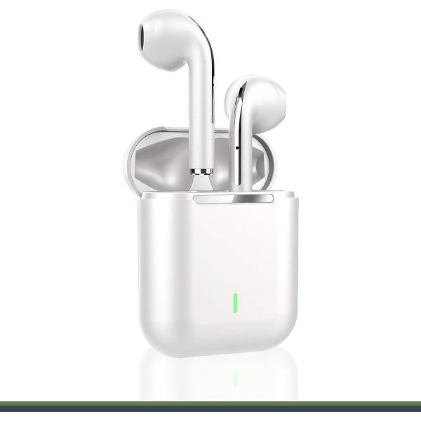 Foresta J18 Pro Draadloze Oordopjes - Earbuds - Airpods Wireless - Bluetooth Oordopjes - Earpods apple alternatief -Wit