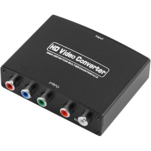HDMI naar Component AV converter / zwart