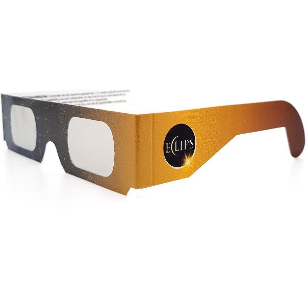 Eclipsbril - bril voor zonsverduistering - per stuk