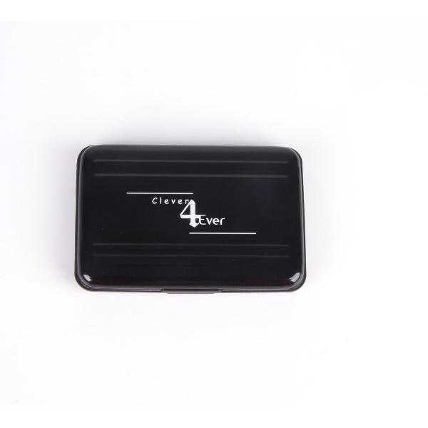 Clever4Ever - SD Kaart houder - 16 plekken - Waterdicht - Geheugenkaart houder - Micro-SD kaart houder - Zwart