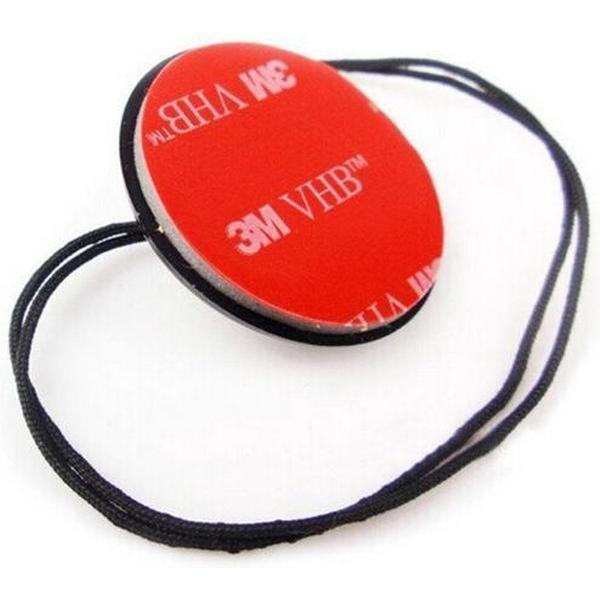 Veiligheidskoord met plakker / Safety Tether (GoPro / SJCAM / Denver / Rollei)