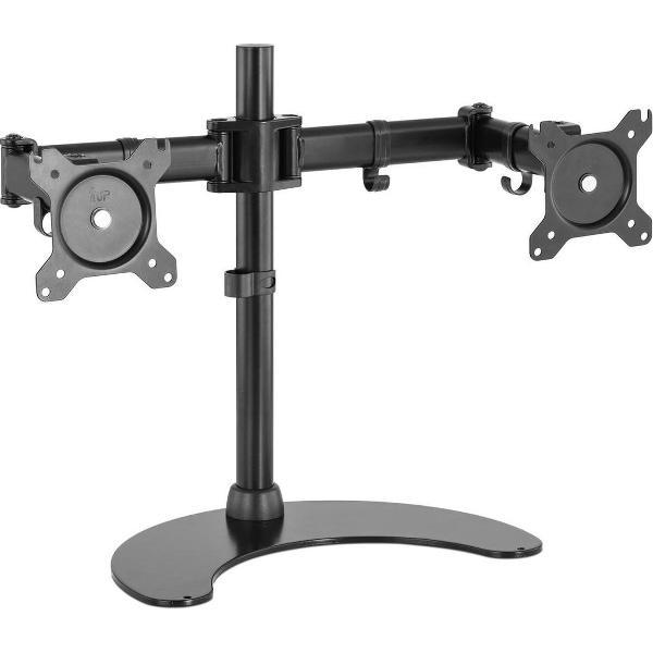 Fromm & Starck Monitor beugel - 2 monitoren - basis - - kabelbeheer
