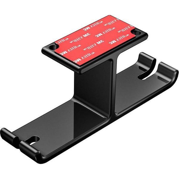 NewBee Dubbele Aluminium Universele Koptelefoonhouder - Gaming Headset Hanger - met Kabelmanagement - Zwart
