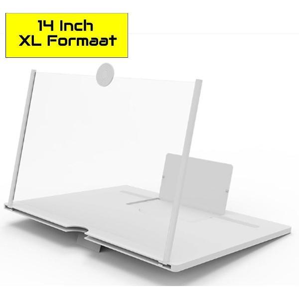 Telefoon Vergrootscherm Wit 3D 14