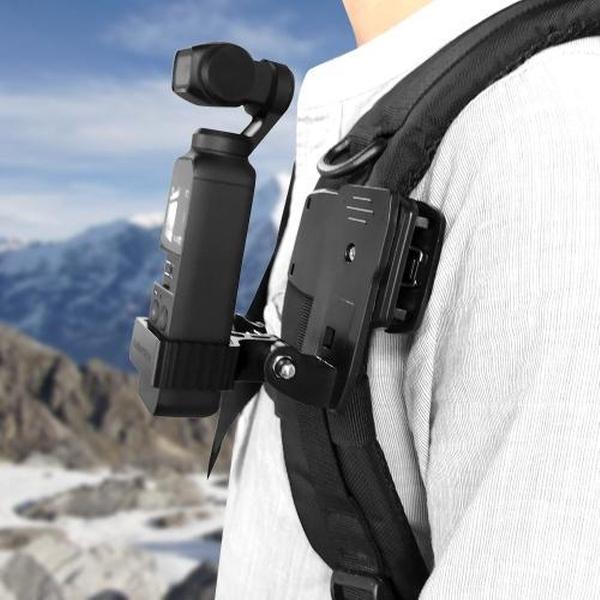 Sunnylife OP-Q9196 metalen adapter + tasclip voor DJI OSMO Pocket 2