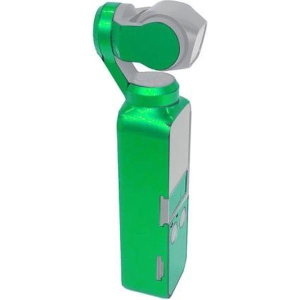 2 STUKS Fluorescerende kleur Waterproof All-surround zelfklevende sticker voor DJI OSMO Pocket (groen)