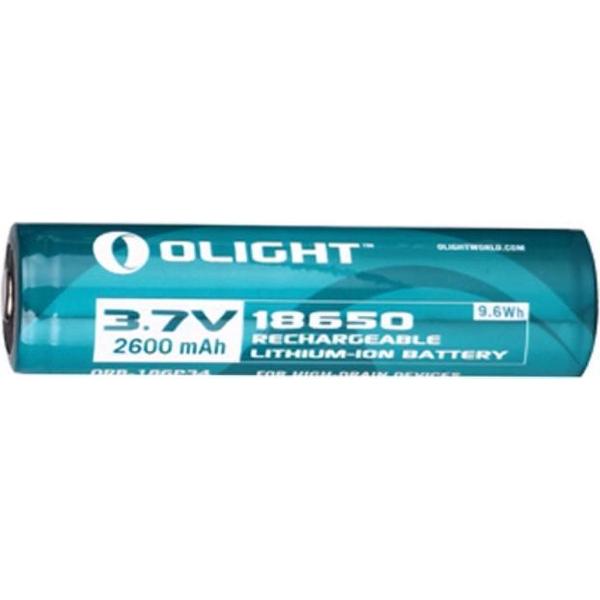 Olight oplaadbare lithium 18650 3.7V batterij - 2600mAh