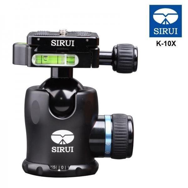 Sirui K-10X statiefkop Zwart Universal Ball head