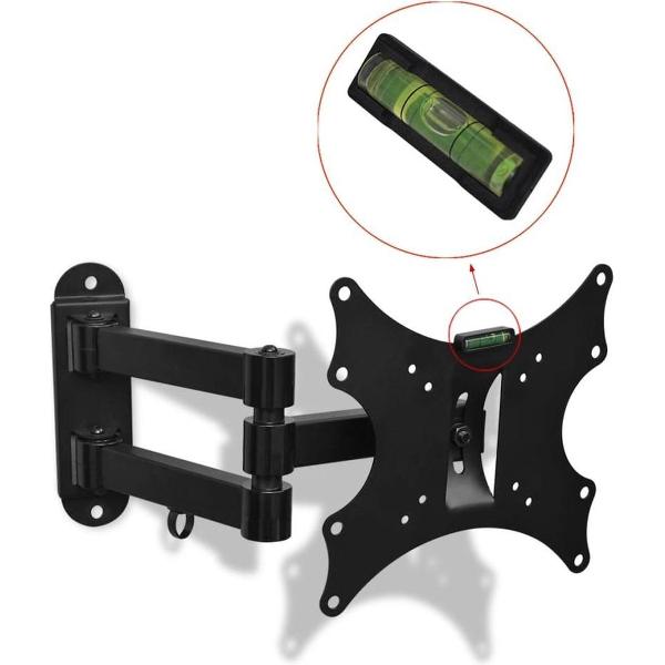 TV-beugel voor aan de muur - Ijzer - Zwart