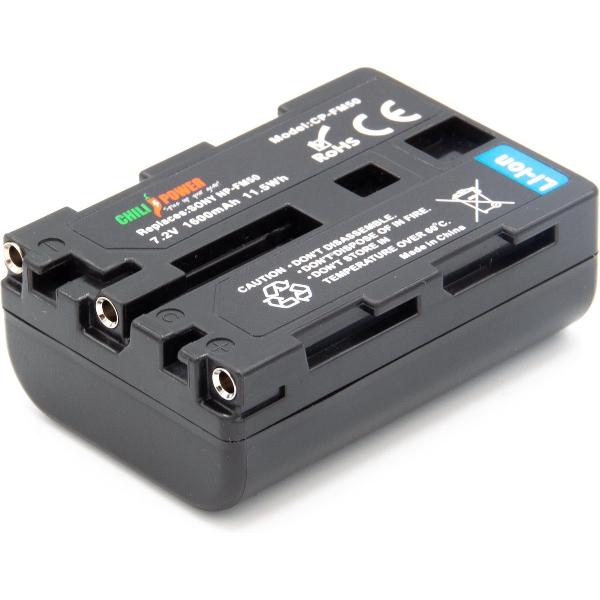ChiliPower Sony NP-FM50 accu - 1600mAh