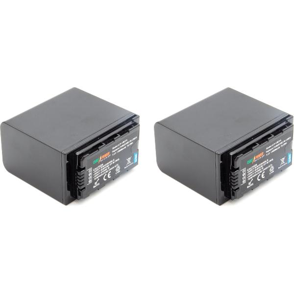 ChiliPower Panasonic VW-VBD78 accu - 10050mAh - 2-Pack
