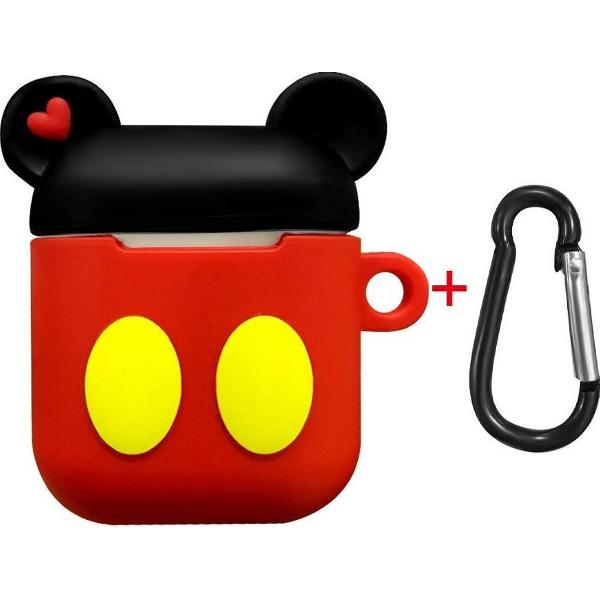 Airpods Hoesje | Airpods Case | Japanse Cartoon Kawaii Stijl Cute | Meneer Muis | Vaderdag Kados | Vader Cadeautjes | Geschenk