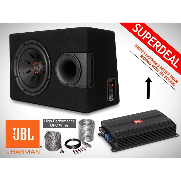 JBL Series II 1100W Subwoofer + JBL Monoblock Amplifier + OFC Signat Kabelset