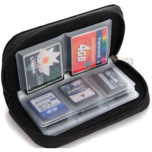 WiseGoods - SD Kaart Houder - SD Opbergdoos - Geheugenkaart Houder - SD Card Organizer - 22 Plekken