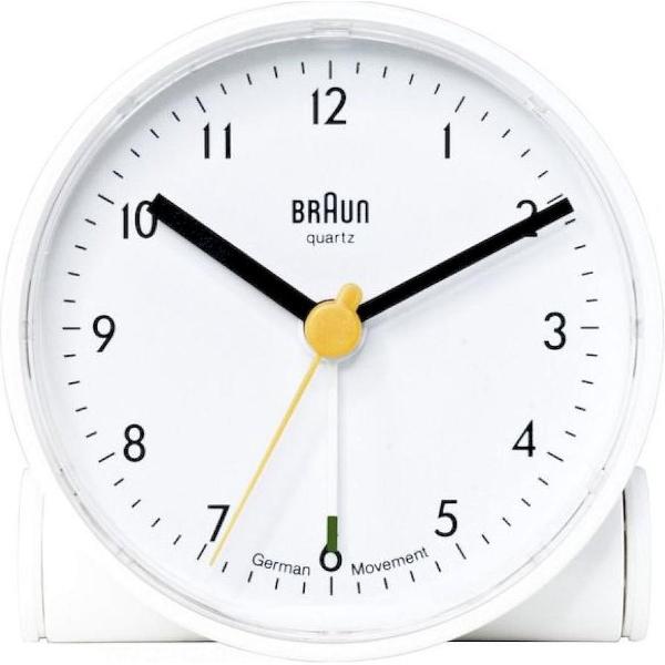 Braun 66004 Wekker Quartz Wit Alarmtijden: 1