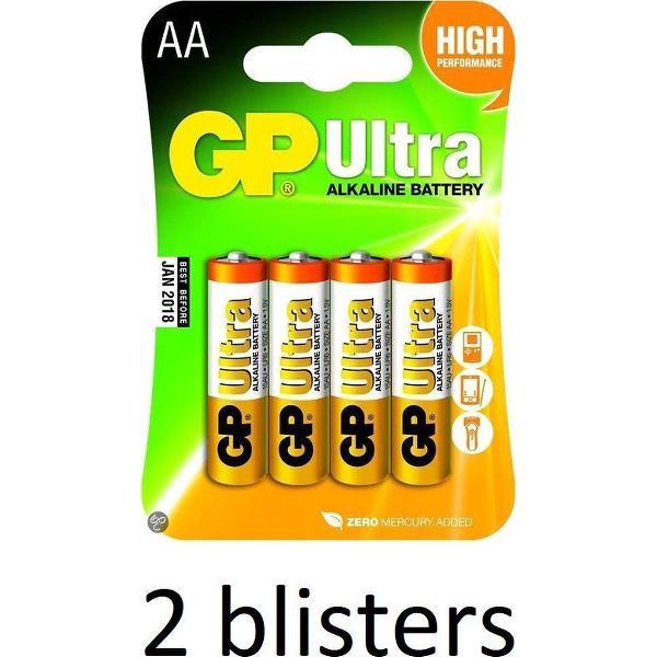 GP Super Alkaline mignon - 8 stuks