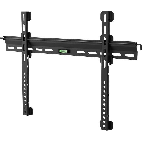 DELTACO ARM-1103, Universeel, Ultraslanke TV beugel, waterpas, diefstalbeveiliging, 37-70 inch, 55kg, zwart