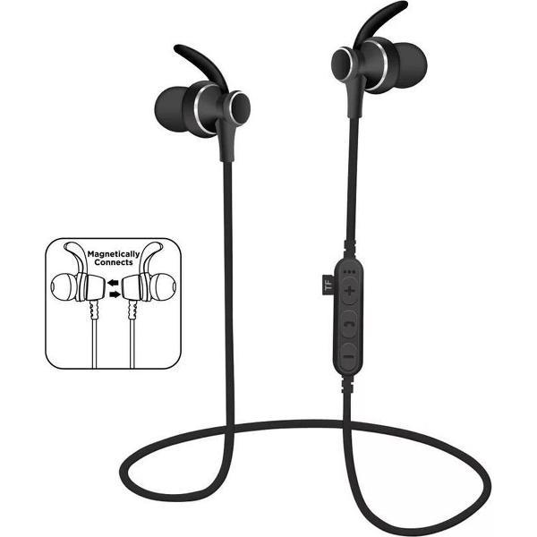 Bluetooth in-ear draadloze oordopjes iPhone / Samsung / Huawei / bluetooth oortjes - MS-T4 zwart
