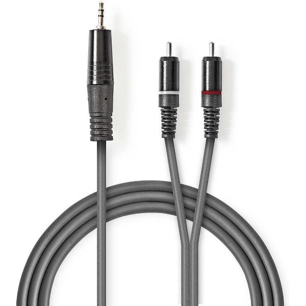 Nedis 3,5mm Jack - Tulp stereo audio kabel - 1,5 meter