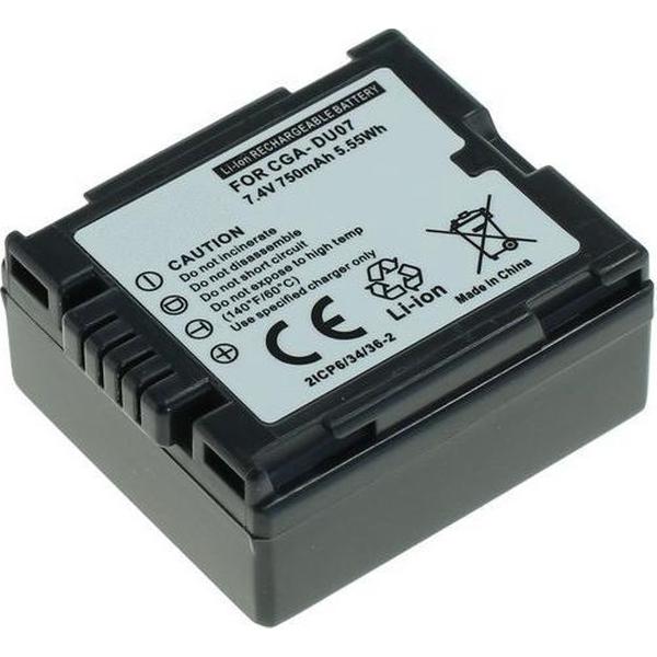 Huismerk Camera-accu CGA-DU07 / CGR-DU07 voor Panasonic
