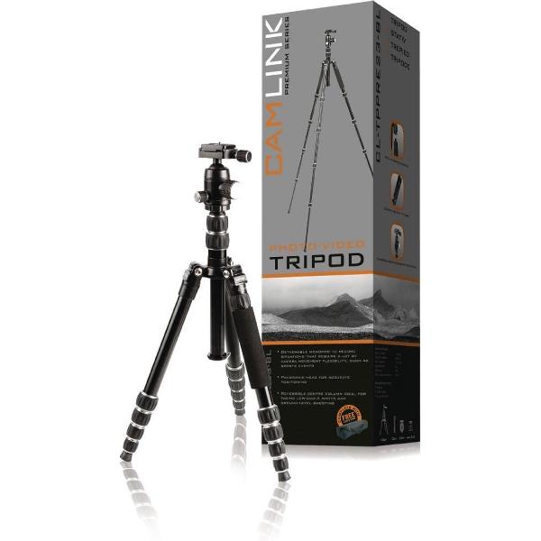 CamLink CL-TPPRE23-BL tripod Digitaal/filmcamera 3 poot/poten Zwart